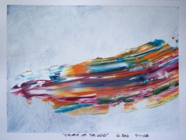 Painting titled "Colors of the Wind" by Gary Rea, Original Artwork