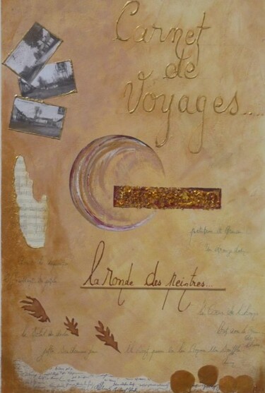 Painting titled "La Ronde des Peintr…" by Gas, Original Artwork, Acrylic