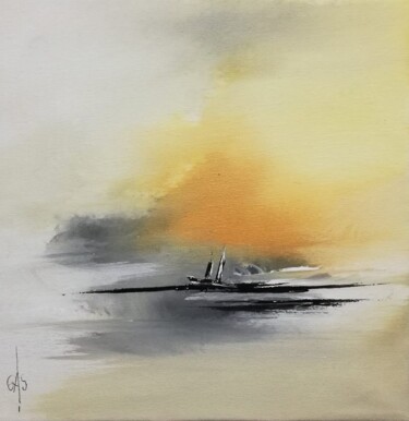 Painting titled "Rivages - friandise…" by Gas, Original Artwork, Acrylic