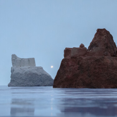 Fotografía titulada "Claire de Lune à Le…" por Gaspard De Gouges, Obra de arte original, Fotografía digital