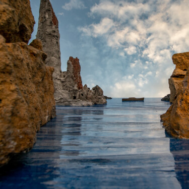 Fotografía titulada "La pointe de Schinos" por Gaspard De Gouges, Obra de arte original, Fotografía digital