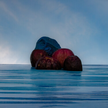 摄影 标题为“Litle island” 由Gaspard De Gouges, 原创艺术品, 数码摄影