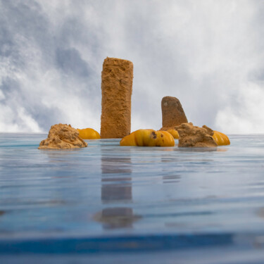 Photographie intitulée "Tomato island 3" par Gaspard De Gouges, Œuvre d'art originale, Photographie numérique