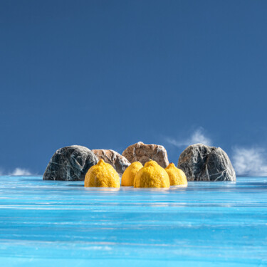 Fotografia intitolato "Lemon island 1" da Gaspard De Gouges, Opera d'arte originale, Fotografia digitale