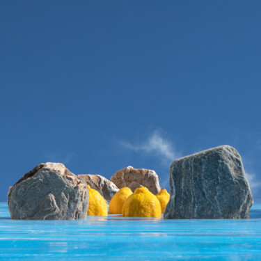 Photography titled "Lemon island 2" by Gaspard De Gouges, Original Artwork, Digital Photography