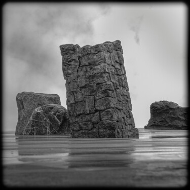 Photographie intitulée "Les piliers d’Amicto" par Gaspard De Gouges, Œuvre d'art originale, Photographie numérique