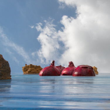 Фотография под названием "Onion island" - Gaspard De Gouges, Подлинное произведение искусства, Цифровая фотография