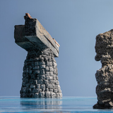 Photographie intitulée "Broken bridge 32" par Gaspard De Gouges, Œuvre d'art originale, Photographie numérique