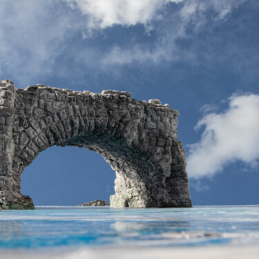 Фотография под названием "Broken bridge 233" - Gaspard De Gouges, Подлинное произведение искусства, Цифровая фотография