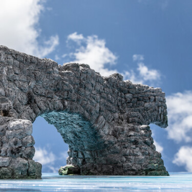 Фотография под названием "Broken bridge 235" - Gaspard De Gouges, Подлинное произведение искусства, Цифровая фотография