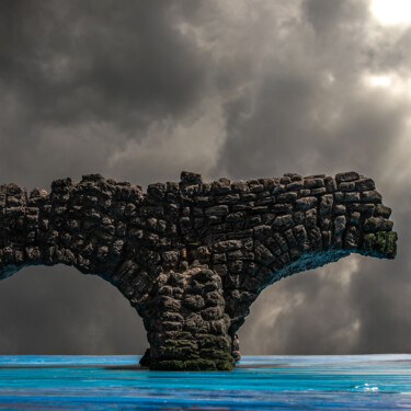 Фотография под названием "Broken bridge 236" - Gaspard De Gouges, Подлинное произведение искусства, Цифровая фотография
