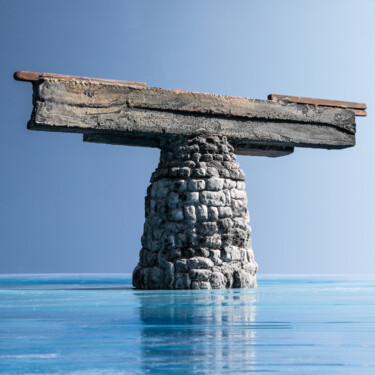 Фотография под названием "Broken bridge 101" - Gaspard De Gouges, Подлинное произведение искусства, Цифровая фотография