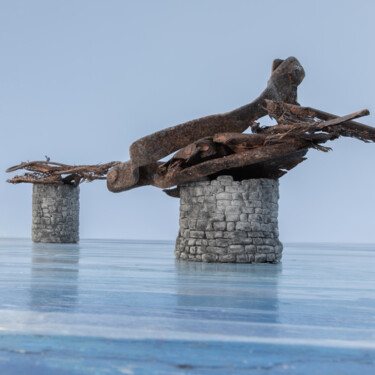 Фотография под названием "Broken bridge 109" - Gaspard De Gouges, Подлинное произведение искусства, Цифровая фотография