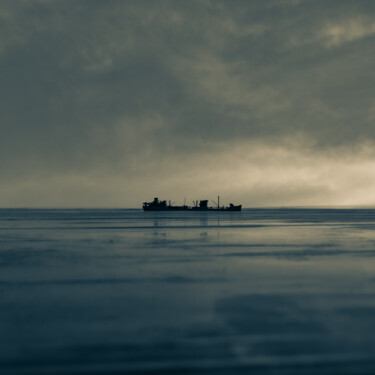 Fotografia zatytułowany „Blue star 15” autorstwa Gaspard De Gouges, Oryginalna praca, Fotografia cyfrowa