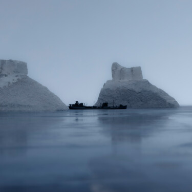 Фотография под названием "Mediterranée imagin…" - Gaspard De Gouges, Подлинное произведение искусства, Цифровая фотография