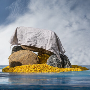 Photographie intitulée "Pollen Zen 6" par Gaspard De Gouges, Œuvre d'art originale, Photographie numérique