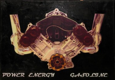 Pittura intitolato "power_energy.jpg" da Gaspare Lombardo, Opera d'arte originale