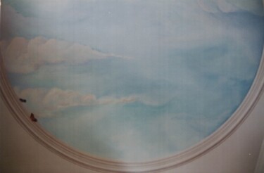Pittura intitolato "soffitto con cornice" da Gaspare Lombardo, Opera d'arte originale
