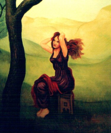 Pittura intitolato "decorazione birreri…" da Gaspare Lombardo, Opera d'arte originale