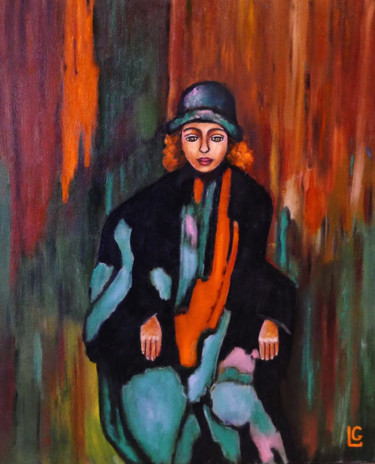 Peinture intitulée "Julie" par Gasparian, Œuvre d'art originale