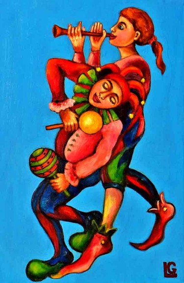 La Flute Enchantee 40x60 cm ©2017 by Gasparian