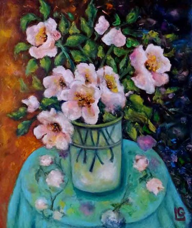 Les Fleurs 55x46 cm ©2017 by Gasparian