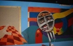 Pintura titulada "Mural Troya 2" por Alejandro Maass, Obra de arte original