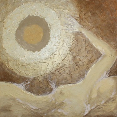 Pittura intitolato "Onde" da Gaen, Opera d'arte originale, Acrilico