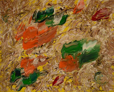 Pittura intitolato "The Richness of Lig…" da Gayane Karapetyan (Gaya), Opera d'arte originale, Acrilico