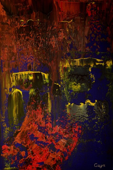 Pittura intitolato "The Firing Squad" da Gayane Karapetyan (Gaya), Opera d'arte originale, Acrilico