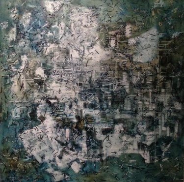 Painting titled "Evidence #3" by Gayle Sachs, Original Artwork, Oil