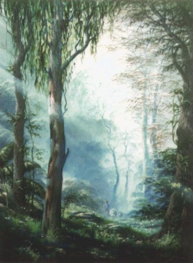 Pintura titulada "Naturaleza" por Juan Carlos Gayoso, Obra de arte original, Oleo