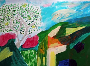제목이 "The olive tree - l…"인 미술작품 Gazkob로, 원작, 아크릴