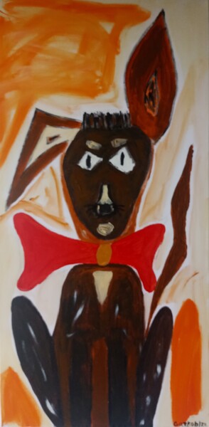 Painting titled "Beloved friend/ Ami…" by Gazkob, Original Artwork, Acrylic