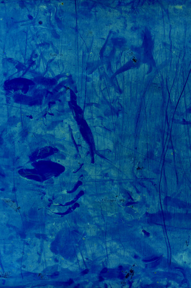 Photographie intitulée "Blue benne" par Christophe Jeanjean, Œuvre d'art originale, Photographie numérique
