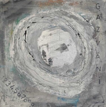 Картина под названием "Disaster" - Gazvaniart, Подлинное произведение искусства, Акрил Установлен на Деревянная рама для нос…