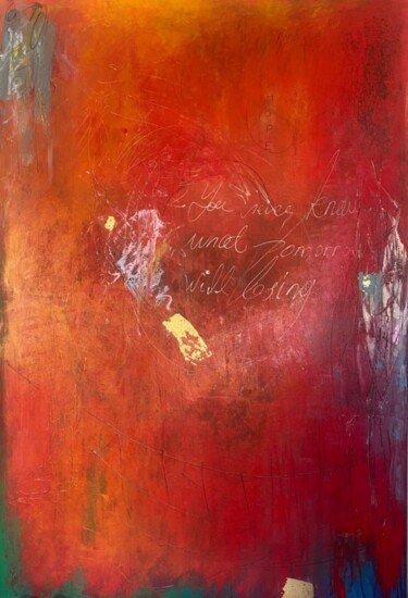 Картина под названием "My Other Half" - Gazvaniart, Подлинное произведение искусства, Акрил Установлен на Деревянная рама дл…