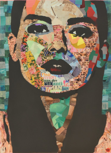 Collages titled "We are what we want…" by G. Carta, Original Artwork, Collages