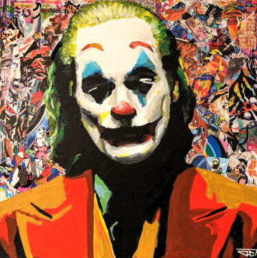 Pintura intitulada "The Joker" por G. Carta, Obras de arte originais, Acrílico