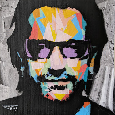 Schilderij getiteld "Bono 2" door G. Carta, Origineel Kunstwerk, Collages