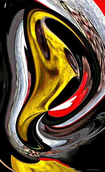 Photographie intitulée "Weeping dark in emb…" par Gerrit Cnossen, Œuvre d'art originale, Photographie numérique