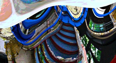 Фотография под названием "DNA steps to climb." - Gerrit Cnossen, Подлинное произведение искусства, Цифровая фотография