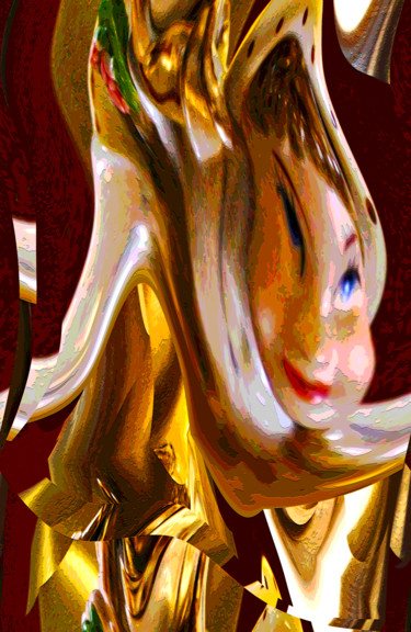 Фотография под названием "Gold-born baby" - Gerrit Cnossen, Подлинное произведение искусства, Цифровая фотография