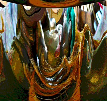 Fotografía titulada "Birth canal  with a…" por Gerrit Cnossen, Obra de arte original, Fotografía digital