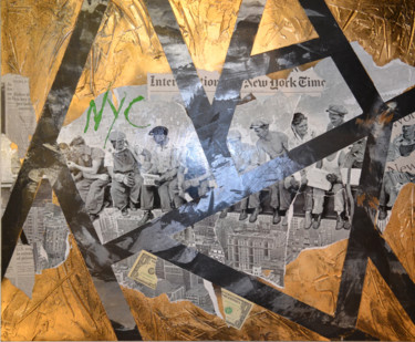 Peinture intitulée "NYC Origin" par Gdi Giorgio, Œuvre d'art originale