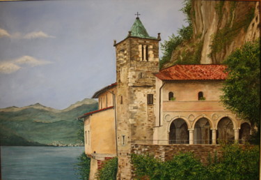 Peinture intitulée "Santa Caterina del…" par Gérard Nicaud, Œuvre d'art originale, Huile