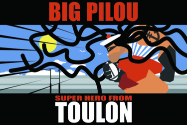 Digital Arts titled "BIG PILOU "le pilie…" by Geckoo, Original Artwork, 2D Digital Work