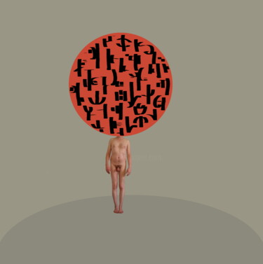 Digitale Kunst mit dem Titel "Expanding Mind" von Gee Shepherd, Original-Kunstwerk, 2D digitale Arbeit