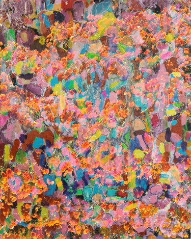 Fotografía titulada "High summer colors" por Geert Lemmers, Obra de arte original, Fotografía manipulada Montado en Plexiglás