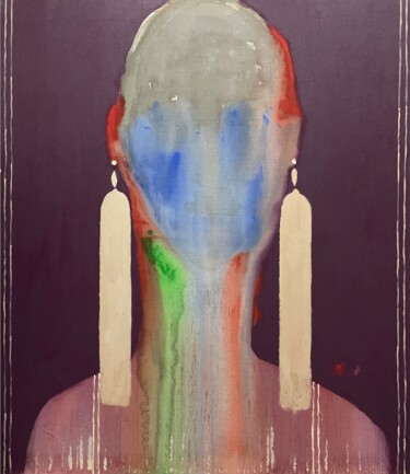 Pintura titulada "The Bijouterie seri…" por Gela Mikava, Obra de arte original, Acrílico